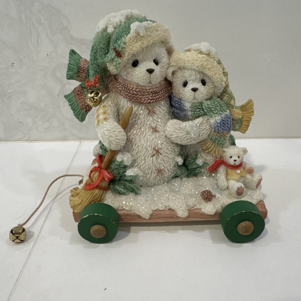 Cherished Teddies Snow Bear Ursula and Bernhard 848603 CT22